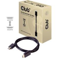 club3D CAC-1371 HDMI-kabel HDMI Aansluitkabel HDMI-A-stekker, HDMI-A-stekker 1.00 m Zwart 10K UHD, 8K UHD - thumbnail