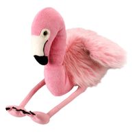 Roze knuffel flamingo 30 cm   -