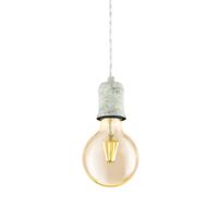 Eglo Landelijke hanglamp Yorth pendel vintage wit 32533 - thumbnail