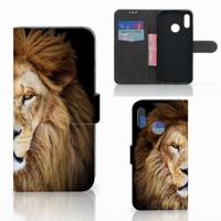 Honor 10 Lite | Telefoonhoesje | Met pasjeshouder | Leeuw
