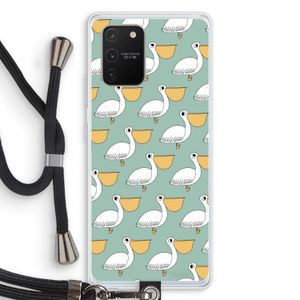 Pelican: Samsung Galaxy S10 Lite Transparant Hoesje met koord