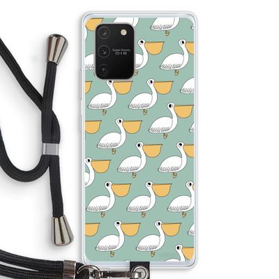 Pelican: Samsung Galaxy S10 Lite Transparant Hoesje met koord