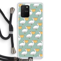 Pelican: Samsung Galaxy S10 Lite Transparant Hoesje met koord
