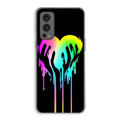 Hold My Heart: OnePlus Nord 2 5G Transparant Hoesje