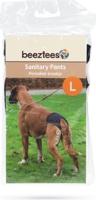 Beeztees Periodiek Broekje - Hond - Zwart - L - 53-59 cm