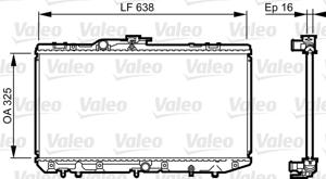 Valeo Radiateur 731713