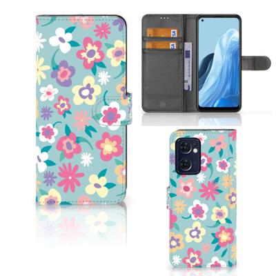 OPPO Find X5 Lite | Reno 7 5G Hoesje Flower Power OPPO Find X5 Lite | Reno 7 5G Hoesje Flower Power