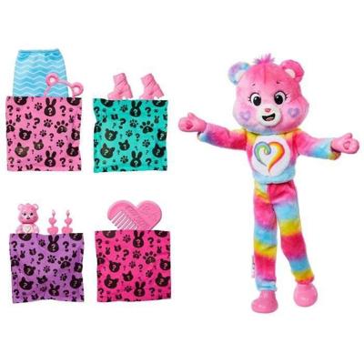 Barbie - Barbie Cutie Reveal Care Bears-pop - Met 10 verrassingen - Barbie - JFV60