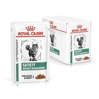 Royal Canin Veterinary Satiety Weight Management natvoer kat 3 dozen (36 x 85 g)