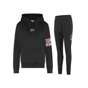 Malelions Captain Trainingspak Dames Dark Antra/Mint - Maat XXS - Kleur: Grijs | Soccerfanshop