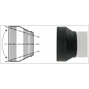 Kaiser Fototechnik Streulichtblende 3 in 1 72 mm Tegenlichtkap