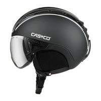 Skihelm Casco SP-2 Vizier - Wit - met meekleurend Vautron vizier - thumbnail