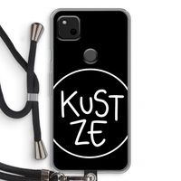 KUST ZE: Pixel 4a Transparant Hoesje met koord