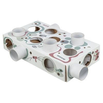Trixie cat activity paws&apos;n&apos;treats box karton