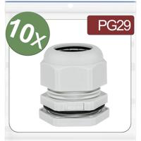 Quadrios 24CA399 Wartel PG29 Polyamide Grijs 10 stuk(s) Quadrios 24CA399 Wartel PG29 Polyamide Grijs 10 stuk(s)