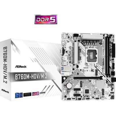 Moederbord ASRock 90-MXBMJ0-A0UAYZ LGA 1700 Intel B760