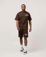 Equalité Oliver Oversized T-Shirt Heren Gebroken Bruin - Maat S - Kleur: Bruin | Soccerfanshop