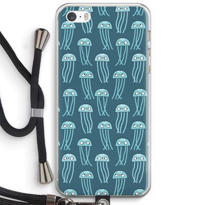 Kwallie: iPhone 5 / 5S / SE Transparant Hoesje met koord