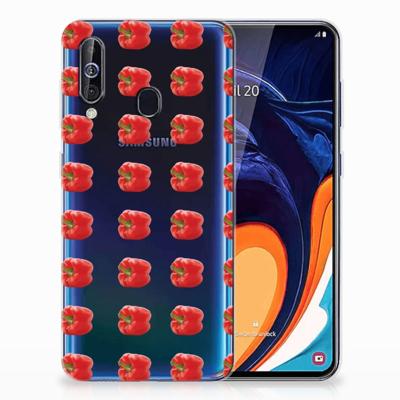 Samsung Galaxy A60 | Siliconen Case | Paprika Red