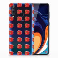 Samsung Galaxy A60 | Siliconen Case | Paprika Red