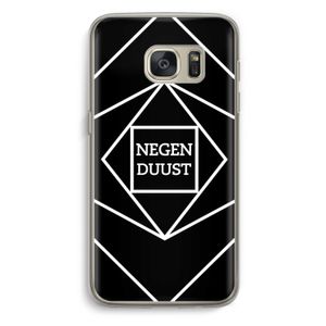 Negenduust geometrisch: Samsung Galaxy S7 Transparant Hoesje