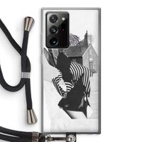 House: Samsung Galaxy Note 20 Ultra / Note 20 Ultra 5G Transparant Hoesje met koord