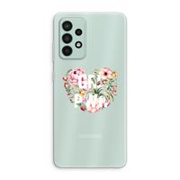 GRL PWR Flower: Samsung Galaxy A52s 5G Transparant Hoesje