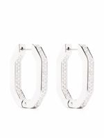 Swarovski boucles d'oreilles Dextera - Argent - thumbnail