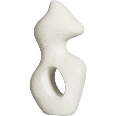 Leen Bakker - Object Nordic - Off-white - 22,5x11,5x5,7 Cm - Cement - Crème - 11.5x22.5x5.7 Cm