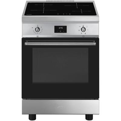 Smeg C6IMXT2 Inductie fornuis Grijs