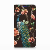 Samsung Galaxy S10e | Hoesje maken | Pauw met Bloemen