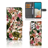 Samsung Galaxy A73 5G Hoesje Flowers