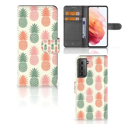 Samsung Galaxy S21 | Book Cover | Ananas