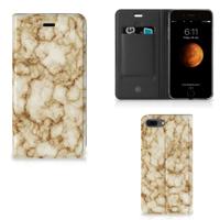 Apple iPhone 7 Plus | 8 Plus | Standcase | Marmer Goud