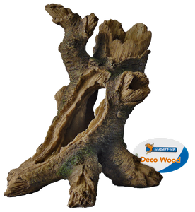 Superfish Deco Tree M - Veilige & Natuurlijke Drijfhout Replica voor Zoetwateraquarium Decoratie