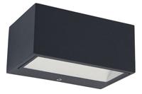 Lutec Antraciete wandlampGemini modern - 5189113118
