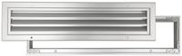 Deurrooster Aluminium Lxh 300 X 100mm (binnen- En Buitendeur) (g34-3010aa) - thumbnail