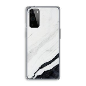 Elegante marmer: OnePlus 9 Pro Transparant Hoesje
