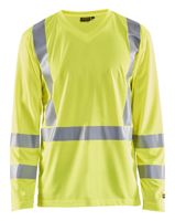 Blåkläder UV-T-Shirt lange mouw High-Vis 33831011 | High-Vis Geel | Maat XS - 7330509379950