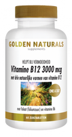 Golden Naturals B12 3000mcg Zuigtabletten