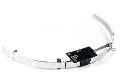 BLB Classic Aluminium Spatbord - zilver