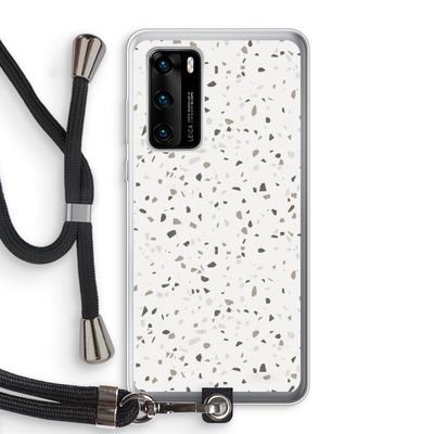 Terrazzo N°14: Huawei P40 Transparant Hoesje met koord