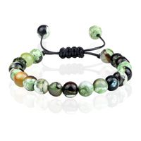 Memphis Dames Armband 8mm Kralen - Green Fire Memphis Dames Armband 8mm Kralen - Green Fire