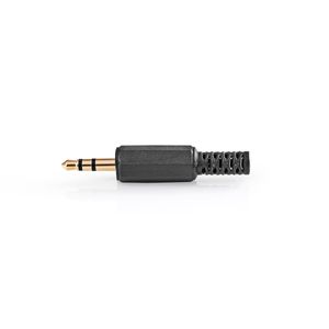 Nedis 3,5 mm Audioconnector | Male | Solderen | 4.0 mm | Goud / Zwart | 25 Stuks | 1 stuks - CAVC22900BKG CAVC22900BKG