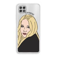 Mary Kate: Samsung Galaxy A22 4G Transparant Hoesje