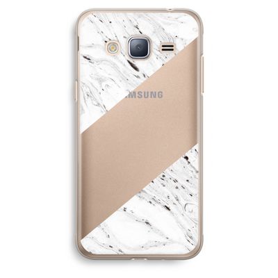Biggest stripe: Samsung Galaxy J3 (2016) Transparant Hoesje