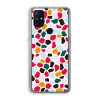 Colored Giraffe: OnePlus Nord N10 5G Transparant Hoesje