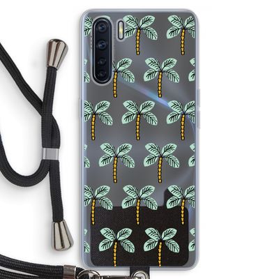 Paradise: Oppo A91 Transparant Hoesje met koord