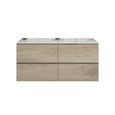 Badkamermeubelset Gliss Zeus 120 cm Licht Grijs Eiken