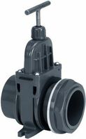 VDL PVC Schuifkraan 110mm - Waterbeheer, Lekvrij Design, Eenvoudige Bediening & Blokkering VDL PVC Schuifkraan 110mm - Waterbeheer, Lekvrij Design, Eenvoudige Bediening & Blokkering